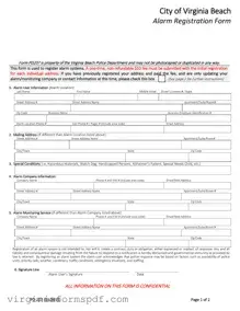 Virginia Pd 207 Form