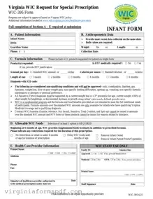 Virginia Wic 395 Form
